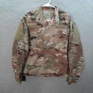 Military Jacket Adult Extra Small Short Camouflage Multicam Paintball Tactical